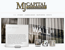 Tablet Screenshot of mjcapitalmanagement.com